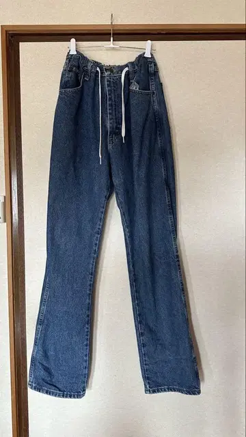 Wrangler 플레어 팬츠 다크 블루