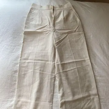 프레이 아이.디 아이보리 와이드 팬츠