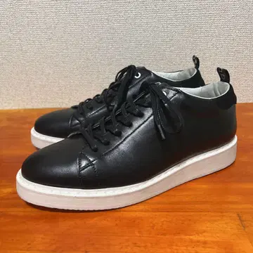새상품급 Amb 가죽 스니커즈 블랙 39 25cm
