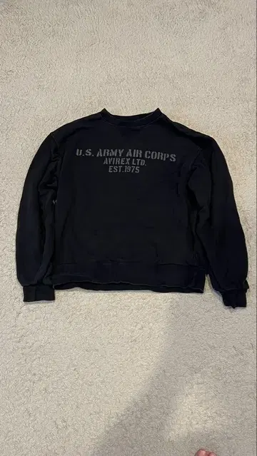 AVIREX U.S. ARMY AIR CORPS 맨투맨
