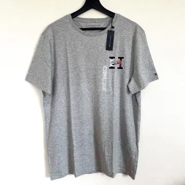 TOMMY HILFIGER 그레이 T 셔츠 L