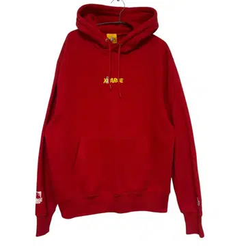 XLARGE #FR2 레드 후드티