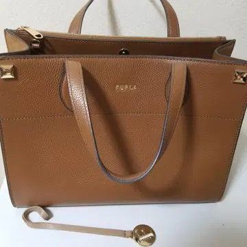 FURLA 브라운 토트백