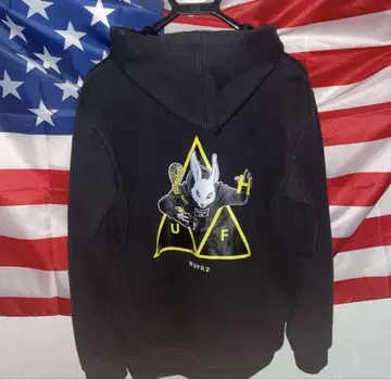 FR2 x HUF 후드티 블랙