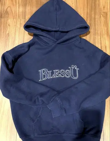 BlessU 블레스유 네이비 후드티 새상품급 겨울 의류