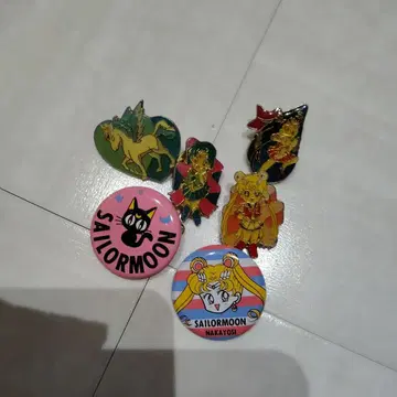 세일러문 핀 배지 배지 6개 세트