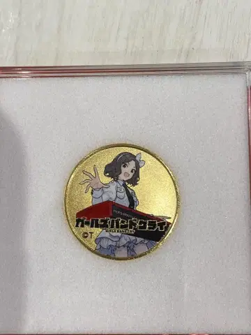 걸즈밴드크라이 도에이 애니메이션 뮤지엄 트레이딩 메달 토모