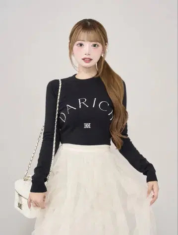 Darich 로고 니트탑