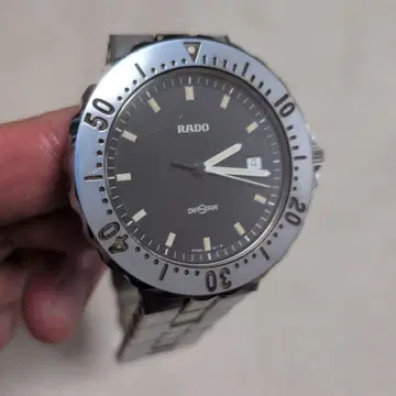 RADO 자동 와인딩 손목시계 블랙