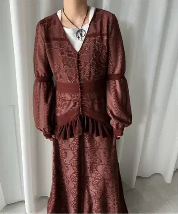 Ameri 아메리 UND SWITCH FLARE KNIT DRESS