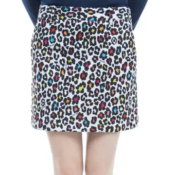 [ 새상품 미사용 ] 핑 PING 디저트팝 레오파드 스커트