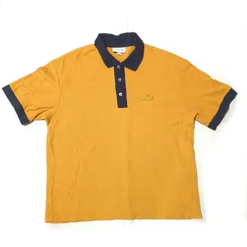 LACOSTE 라코스테 머스타드 피케 셔츠 L
