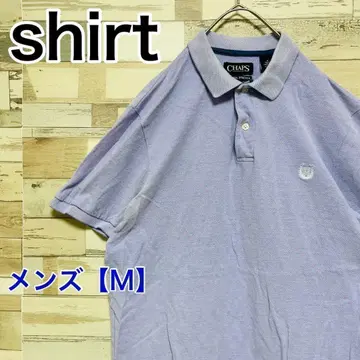 YA62 [US 수입] CHAPS 반팔 피케 셔츠 [남성용 M] 연보라