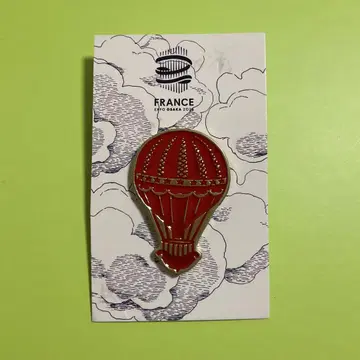 오사카 간사이 엑스포 핀 배지 프랑스 파빌리온 열기구
