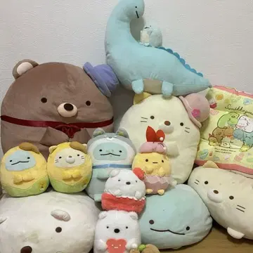스미코구라시 봉제 인형 세트