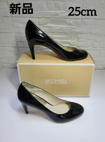 새상품 미사용 MICHAEL KORS 블랙 하이힐