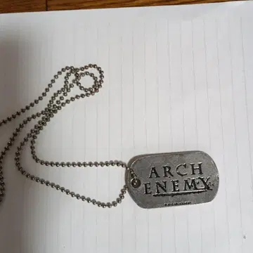 ARCH ENEMY 목걸이 2010년
