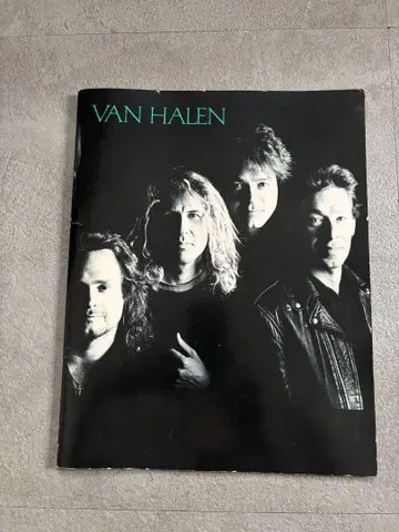 VAN HALEN 밴 헤일런 OU812 투어 팸플릿 콘서트