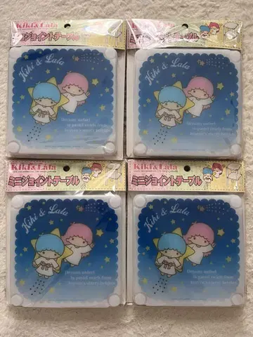 키키라라 조인트 테이블 랙 산리오 2003년 4개 화이트