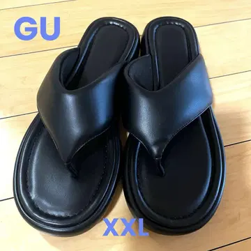 [ 새상품급 ] GU 플랫폼 플립플랍 XXL