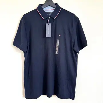 타미힐피거 네이비 피케 셔츠 L