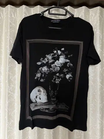 컨디션 최상 alexander mcqueen 스컬 T셔츠 XS
