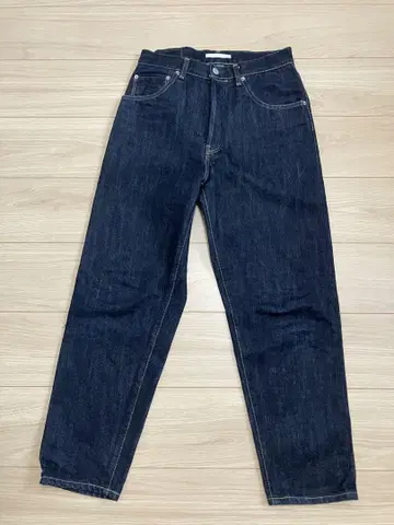 하츠키 HATSKI 루즈 테이퍼드 데님 사이즈 1 onewash