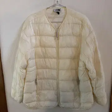 THE NORTH FACE 아이보리 다운 자켓 L/5