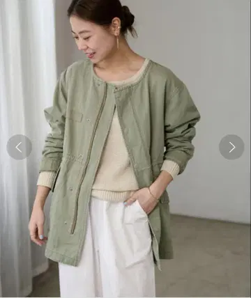 relume 코튼 트윌 노카라 모즈