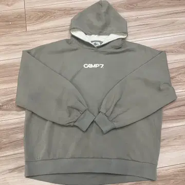 CAMP7 그레이 후드티 LARGE