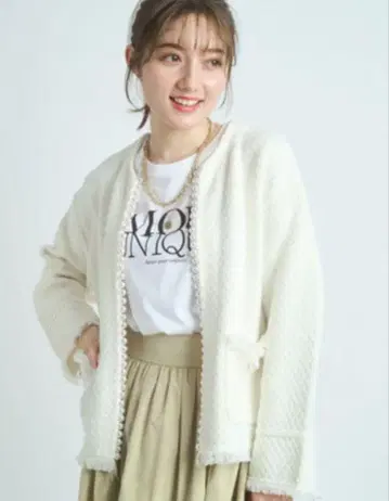 아푸와이저 리셰 펄 가디건 자켓