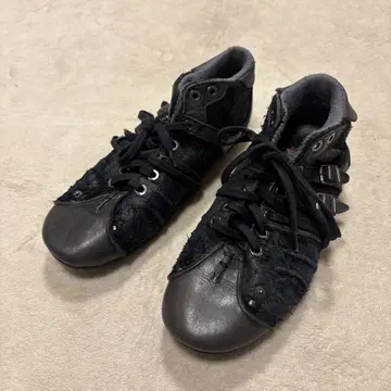 00s REPLAY destroyed shoes archive black