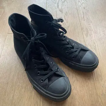 Converse All Star 블랙 하이컷 스니커즈 23cm