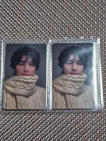 혼다 히비키야 트레이딩 카드 2장