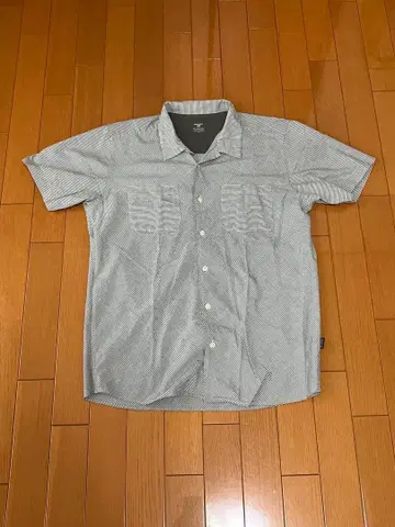 patagonia 반팔 셔츠 M 체크 무늬