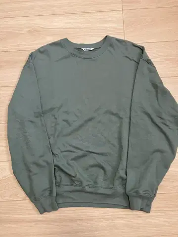 AURALEE 오라리 맨투맨 SIZE 3 그린