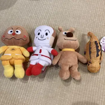 호빵맨 봉제 인형 세트