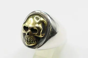 컨디션 최상 11호 베드윈 하트브레이커즈 스컬 반지