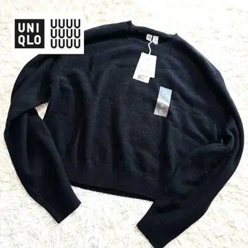 새상품 UNIQLO U 소프트 라무 크루넥 스웨터