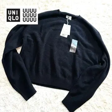새상품 UNIQLO U 소프트 라무 크루넥 스웨터