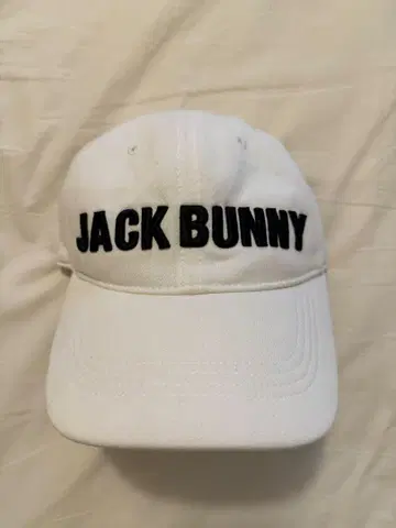 [ 새상품급 ] JACK BUNNY 화이트 캡