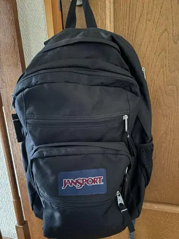 JANSPORT 블랙 백팩