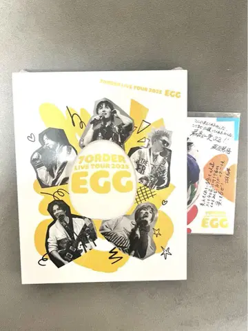 최속 선행 구매분 7ORDER EGG Blu-ray
