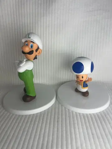 슈퍼 마리오 스탠다드 피규어 세트 루이지 & 아오키노피
