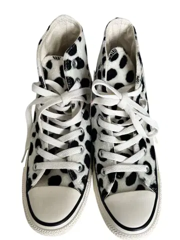 새상품 CONVERSE ALL STAR 달마시안 패턴 24.0cm