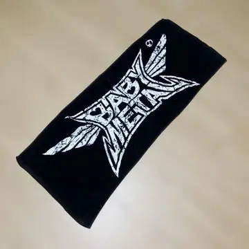 BABYMETAL 로고 타월 블랙