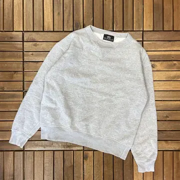 ALPHA INDUSTRIES 맨투맨 풀오버 V 가제트 양V