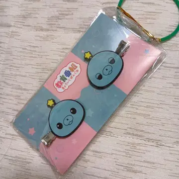 교육 방송 러버 앞머리 클립 GIGO 한정판 타마