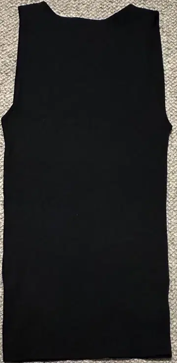 ZARA 블랙 슬리브리스 상의 S