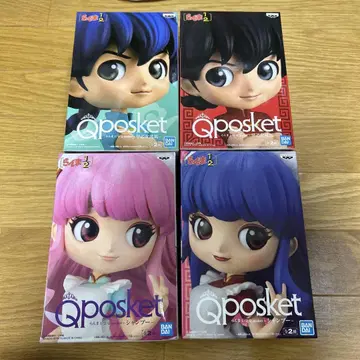 Qposket 피규어 4체 세트 란마 1/2